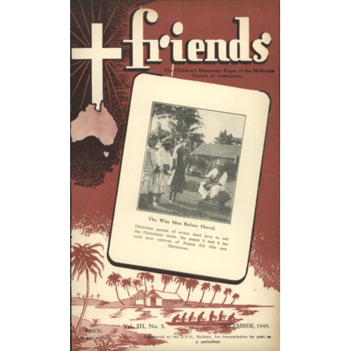 Friends the children's missionary paper of the Methodist Church of Australasia Vol. 3, No. 5