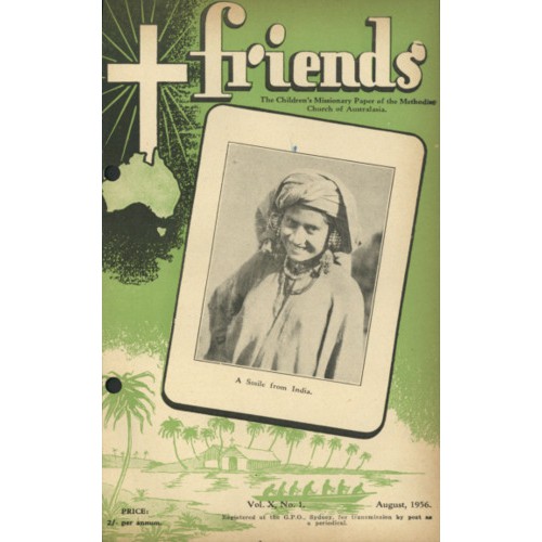 Friends the children's missionary paper of the Methodist Church of Australasia Vol. 10, No. 1