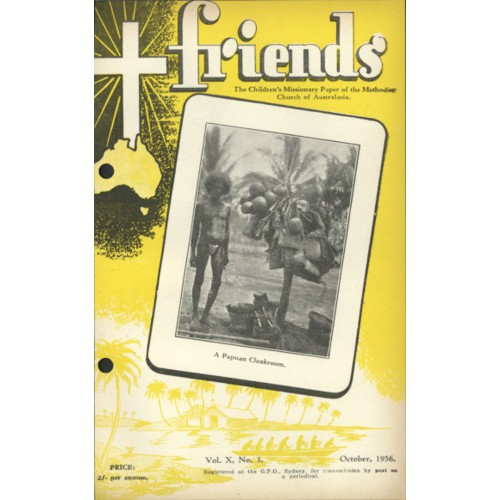 Friends the children's missionary paper of the Methodist Church of Australasia Vol. 10, No. 3