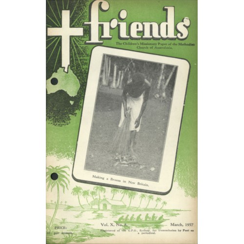 Friends the children's missionary paper of the Methodist Church of Australasia Vol. 10, No. 8