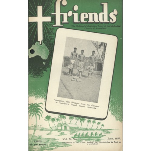 Friends the children's missionary paper of the Methodist Church of Australasia Vol. 10, No. 11