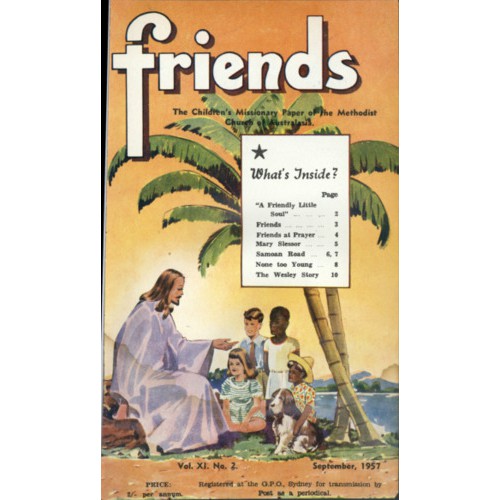 Friends the children's missionary paper of the Methodist Church of Australasia Vol. 11, No. 2