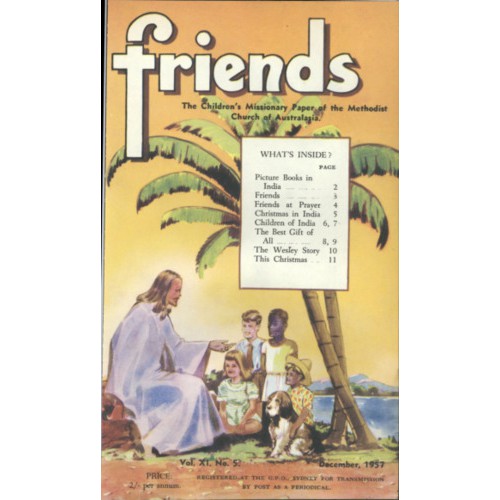 Friends the children's missionary paper of the Methodist Church of Australasia Vol. 11, No. 5