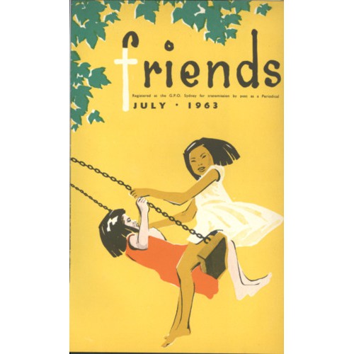 Friends the children's missionary paper of the Methodist Church of Australasia Vol. 18, July 1963