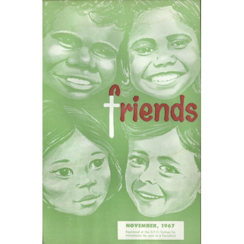 Friends the children's missionary paper of the Methodist Church of Australasia Vol. 22, No. 3