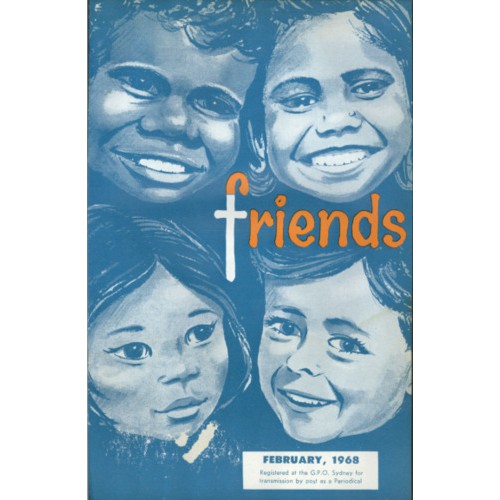Friends the children's missionary paper of the Methodist Church of Australasia Vol. 22, No. 4