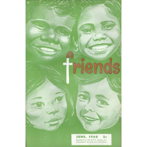 Friends the children's missionary paper of the Methodist Church of Australasia Vol. 21, No. 8