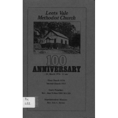 Leets Vale Methodist Church, 100 anniversary.
