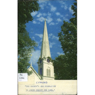 Lynwood Methodist Church: a history of the church prepared for the diamond jubilee held on 22nd September 1963.
