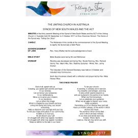 37th Meeting - Minutes (Synod of NSW and the ACT)