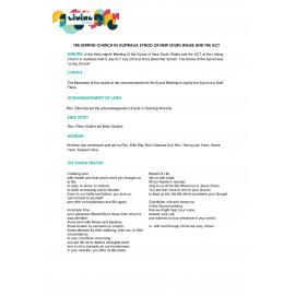 38th Meeting - Minutes (Synod of NSW and the ACT)