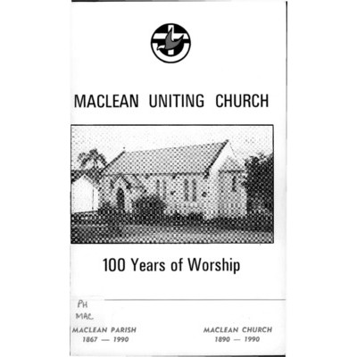 Onward with Christ : a report on the Maclean Parish of the Uniting Church in Australia