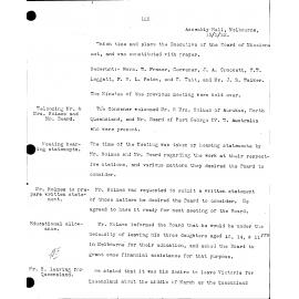 Board of Missions - Minutes