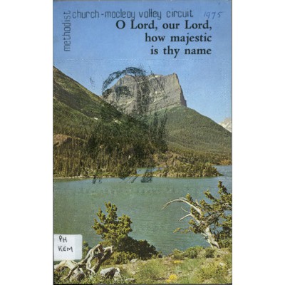 O Lord, our Lord, how majestic is thy name: Methodist Church, Macleay Valley Circuit.