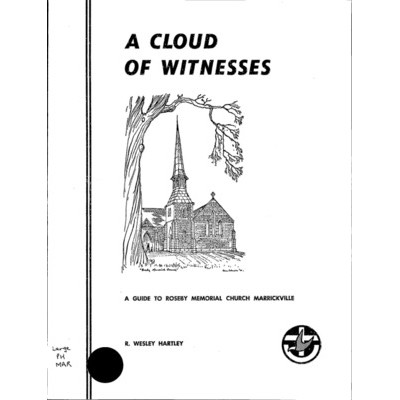 A Cloud of witnesses: a guide to Roseby Memorial Church, Marrickville.