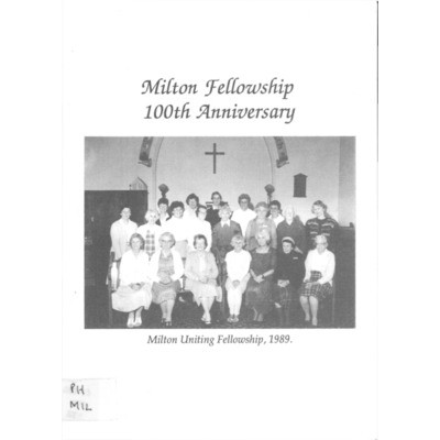 Milton Fellowship 100th anniversary.