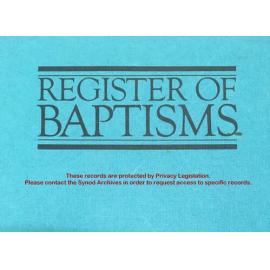 Baptism - Methodist - Eastwood - 1926 to 1977