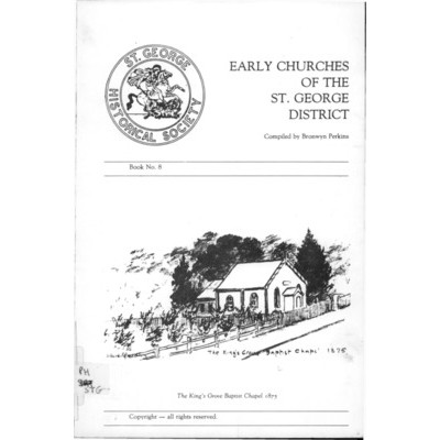 Early churches of the St. George district.