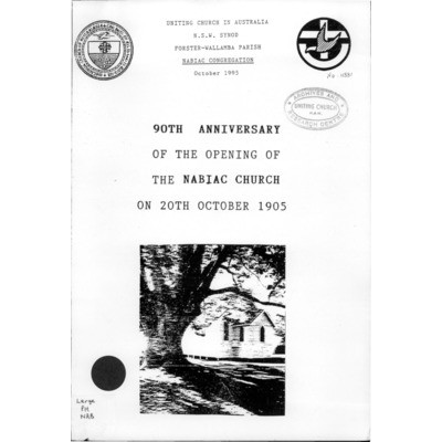 90th anniversary of the opening of the Nabiac Church on 20th October 1905.