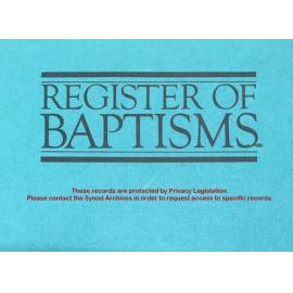 Baptism - UCA - Pymble - 1977 to 1985