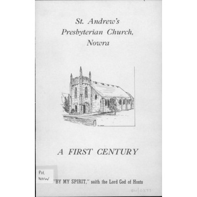 St Andrew's Presbyterian Church, Nowra: a first century 1875-1975.