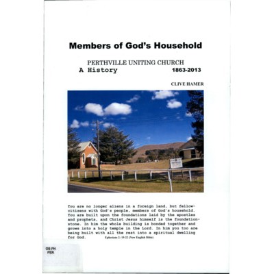 Members of God's household : Perthville Uniting Church a history 1863-2013