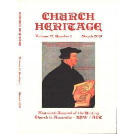 Church Heritage, Vol.21 No.1