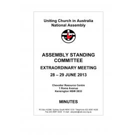 Assembly Standing Committee - Minutes - Jun 2013
