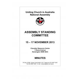 Assembly Standing Committee - Minutes - Nov 2013