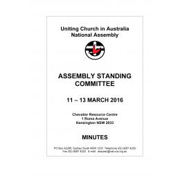 Assembly Standing Committee - Minutes - Nov 2015