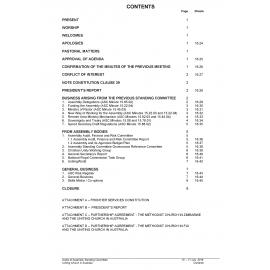 Assembly Standing Committee - Minutes - Jul 2016