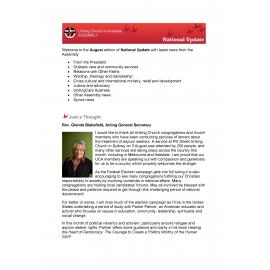 National Update. Aug 2013