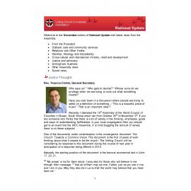 National Update. Nov 2013