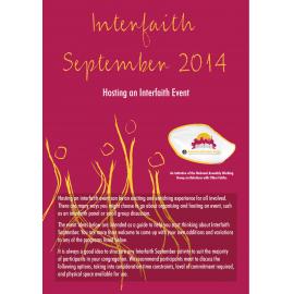 Interfaith 2014 : Hosting an interfaith event