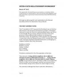 Interfaith-relationships workshop