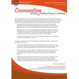 Covenanting and the Uniting Church in Australia (Week of Prayer for Reconciliation)