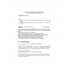 One great Sunday of sharing : Looking at prejudice and racial justice. 2001