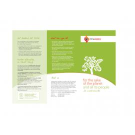 For the sake of the planet and all its people