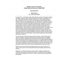 Go, count your loaves : Mark 6:30-36