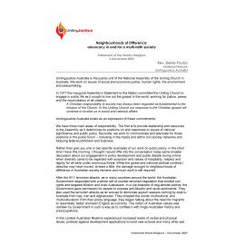 Neighbourhoods of difference : advocacy in and for a multi-faith society