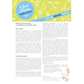 Embracing our diversity : a multicultural, multi-faith society