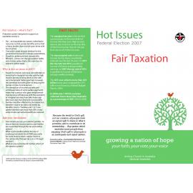 Hot Issues : Fair taxation