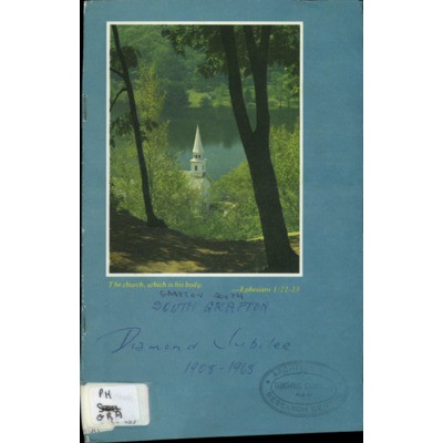 South Grafton Methodist Church, diamond jubilee 1908-1968.