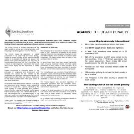 Against the death penalty