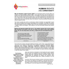 Human rights and Christianity