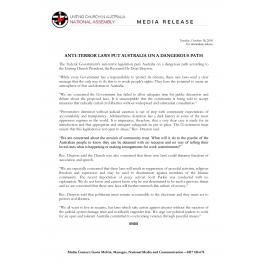 Anti-terror laws put Australia on a dangerous path