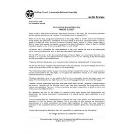 International Human Rights Day : Where is God?