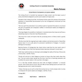 Gross failure of compassion on asylum seekers