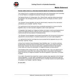 Human rights check is vital step towards dignity for indigenous Australians