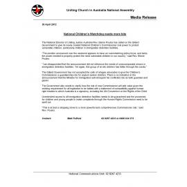 National Children's Watchdog needs more bite